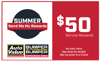 Auto Value and Bumper to Bumper Send Me My Rewards